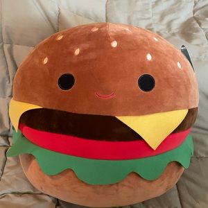 16” Carl the Cheeseburger Squishmallow! New!